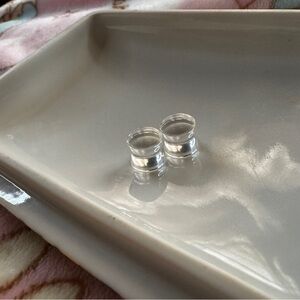 Clear Glass Plugs